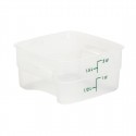 Cambro FreshPro CamSquare container 1,9L - Helder Polypropyleen GN bak