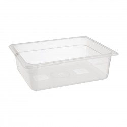 Nisbets Essentials GN 1/2 bak polypropyleen 10cm - helder, 5,9L