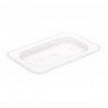 Vogue polycarbonaat deksel transparant GN1/9