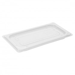 Nisbets Essentials polypropyleen gastronormdeksel 1/4 GN – Helder