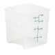 Cambro FreshPro CamSquare Container 3,8L Polypropyleen Helder