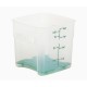 Cambro FreshPro CamSquare Container 3,8L Polypropyleen Helder