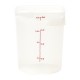 Cambro FreshPro CamRound container 7,6 L - Helder Polypropyleen GN bak