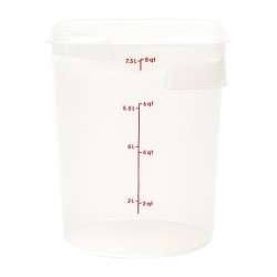 Cambro FreshPro CamRound container 7,6 L - Helder Polypropyleen GN bak