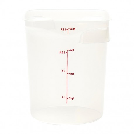 Cambro FreshPro CamRound container 7,6 L - Helder Polypropyleen GN bak