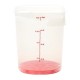 Cambro FreshPro CamRound container 7,6 L - Helder Polypropyleen GN bak
