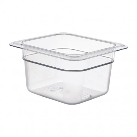 Cambro polycarbonaat bak GN 1/6 10cm – Helder