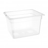 Nisbets Essentials polypropyleen 1/2 gastronorm bak zonder deksel 20cm