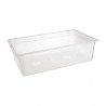 Nisbets Essentials polypropyleen GN 1/1 gastronorm bak 15cm - Helder