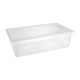 Nisbets Essentials polypropyleen GN 1/1 gastronorm bak 15cm - Helder