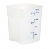 Cambro FreshPro CamSquare container 17,2L - GN bak Polypropyleen Helder