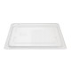 Nisbets Essentials GN 1/2 deksel polypropyleen transparant