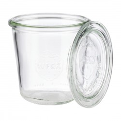 APS Weckpotten met Deksel 290ml - Set van 6 - Glas Helder