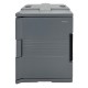 Vogue Thermo-Box 600 Voorlader Box Zwart voor GN Bak - 465x610x630mm