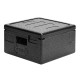 Vogue Geïsoleerde EPP Pizzadoos en Voedseltransportbox 22L – Zwart