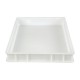 Cambro polyethyleen pizza deegkrat 60x40x7cm – wit
