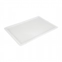 Cambro Deksel voor Pizza Deegkrat 60x40x2 cm – Wit Polyethyleen