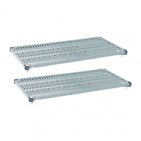 Metro Max Q schappen 46cm diep – stelling 183cm (2 stuks) – Grijs