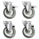 Buffalo Vogue zwenkwielen (4 stuks) – accessoire voor modulaire rekken CP829-A