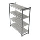 Cambro Camshelving Elements startset 4 etages 1830 x 1525 x 610 mm - Grijs