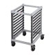 Cambro GN 2/1 Regaalwagen Composiet 9 Etages - Grijs