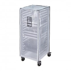 Cambro Beschermhoes voor GN 2/1 Regaalwagen - Helder Vinyl