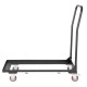 Bolero opvouwbare trolley voor klapstoelen - zwart gepoedercoat staal