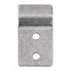 Metro Super Erecta muurplaatjes (2 stuks) – Carbonstaal plankdragers voor wandmontage