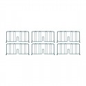 Metro Super Erecta schapverdelers 46x20,3cm (4 stuks) – Groen