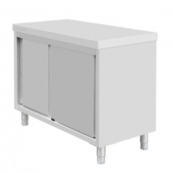 Vogue Staande Vloerkast RVS 900x1200x600mm - Zilver