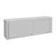 Vogue Wandkast RVS 650x1800x400mm