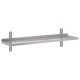 Gastro-M Complete Wandplank RVS 1 Niveau 100x40cm - Volledige Montageset