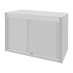 Vogue Wandkast RVS 650x900x400mm – Zilver