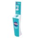 Automatische zeepdispenser Nilco met standaard - 700ml - Aluminium - Blauw