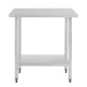 RVS Werktafel 800 x 600mm – Nisbets Essentials