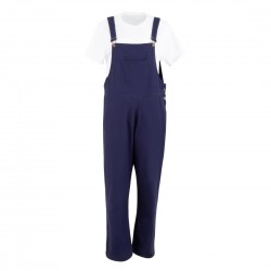 Southside Bib & Brace Tuinbroek Katoenen Canvas Marineblauw XL