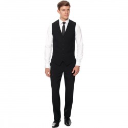 Herenpantalon zwart – Polyester koksbroek voor bedienend personeel