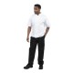 Whites Boston Unisex Koksbuis Wit M – Set van 5 (Katoen & Gerecycled Polyester)