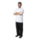Chef Works koksbuis wit maat 56 - dames - korte mouw - 100% katoen