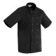 Whites Vegas unisex koksbuis korte mouw zwart 3XL