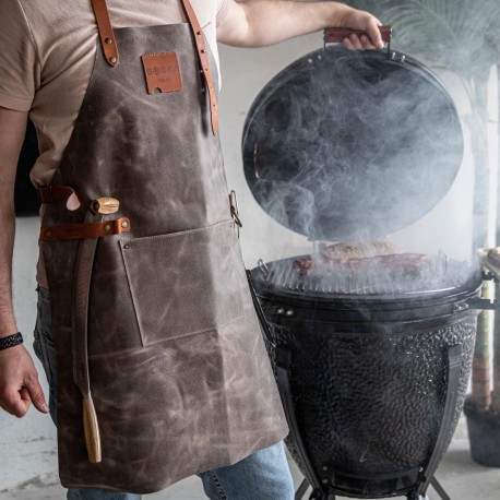 Boska Mr. Smith Culinaire Schort Grijs – Stijlvol Schort van Splitleer