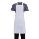 Whites waterdicht schort wit - Nylon halterschort van Whites Chefs Clothing