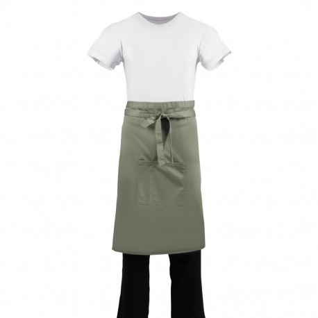 Whites standaard sloof olijfgroen – katoen & polyester bistroschort