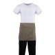 Whites korte sloof lichtbruin - Heupschort van Whites Chefs Clothing