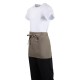Whites korte sloof lichtbruin - Heupschort van Whites Chefs Clothing