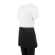 Whites tailleschort zwart – heupschort van katoen en gerecycled polyester