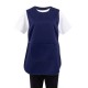Whites overgooischort met zak navy blue - Whites Chefs Clothing
