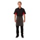 Chef Works Dorset Sloof Donkergrijs - Katoenen Heupschort