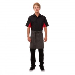Chef Works Dorset Sloof Donkergrijs - Katoenen Heupschort