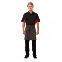 Chef Works Dorset Sloof Donkergrijs - Katoenen Heupschort